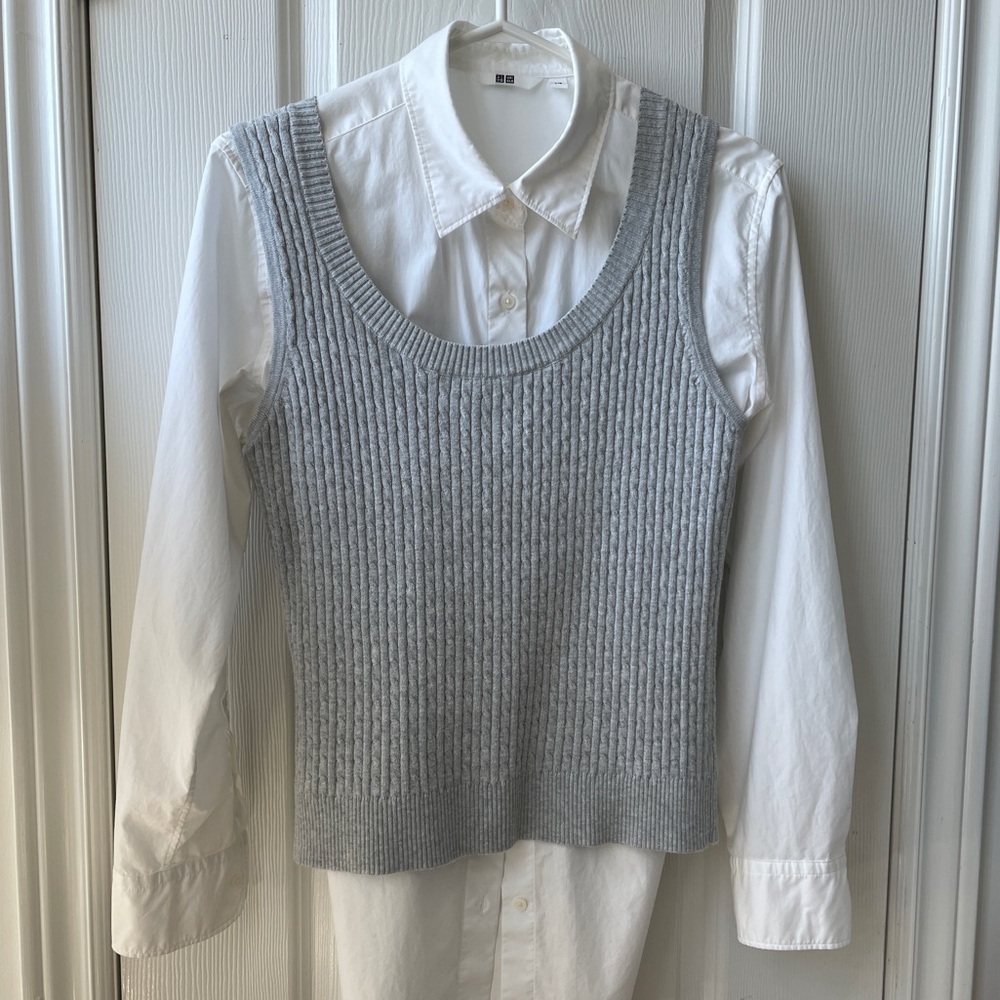 Jersey Knit Vest Size Medium